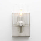 Lighting Pack of 2 Modern Glass Wall Lights