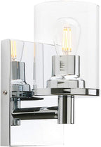 Lighting Pack of 2 Modern Glass Wall Lights