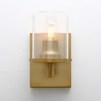 Lighting Pack of 2 Modern Glass Wall Lights