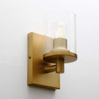 Lighting Pack of 2 Modern Glass Wall Lights