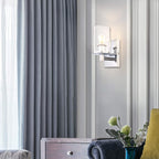 Lighting Pack of 2 Modern Glass Wall Lights