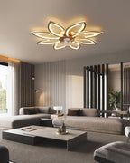 35.4" Ceiling Fans with Lights and Remote LED