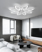 35.4" Ceiling Fans with Lights and Remote LED