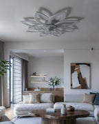35.4" Ceiling Fans with Lights and Remote LED
