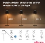 Zafferano Poldina Micro Lamp Rechargeable Cordless Table