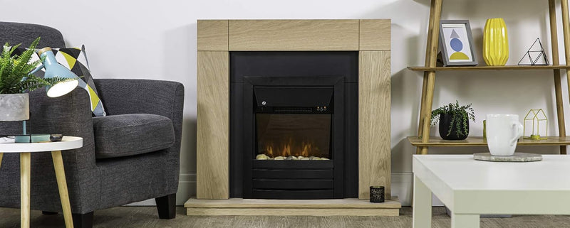 2KW Stainless Steel Electric Inset Fire Stove