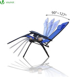 Zero Gravity Chair Folding Sun Loungers Recliner Garden