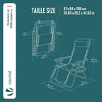 Zero Gravity Chair Folding Sun Loungers Recliner Garden