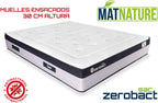 Zerobact Pocket Spring Memory Foam Mattress Bag High