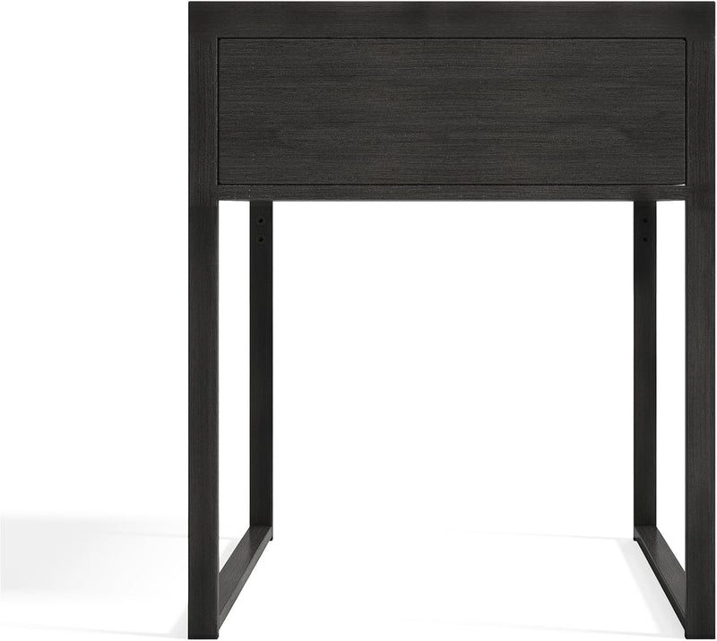 Nightstand 45x43x52CM Metal and Wood Side Table