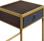 Zinus Ilsang Nightstand 45x43x52CM Metal and Wood