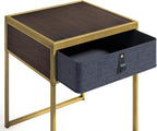 Zinus Ilsang Nightstand 45x43x52CM Metal and Wood
