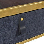 Zinus Ilsang Nightstand 45x43x52CM Metal and Wood