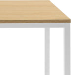 Home Office Desk Metal and Wood Computer