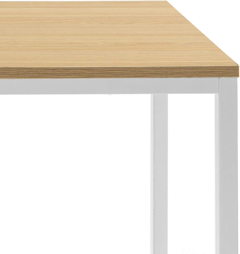 Home Office Desk Metal and Wood Computer