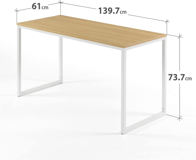 Home Office Desk Metal and Wood Computer