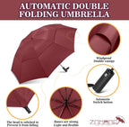 Zomake Golf Umbrella Windproof and Rainproof 54 62in
