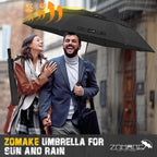 Zomake Golf Umbrella Windproof and Rainproof 54 62in