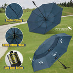 Zomake Golf Umbrella Windproof and Rainproof 54 62in