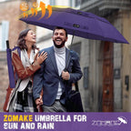 Zomake Golf Umbrella Windproof and Rainproof 54 62in