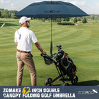 Zomake Golf Umbrella Windproof and Rainproof 54 62in