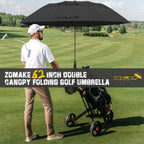 Zomake Golf Umbrella Windproof and Rainproof 54 62in