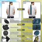 Zomake Golf Umbrella Windproof and Rainproof 54 62in