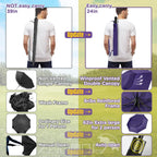 Zomake Golf Umbrella Windproof and Rainproof 54 62in