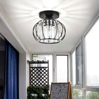 Zydtrip Crystals Ceiling Light Fixtures Chandelier Small Semi