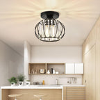 Zydtrip Crystals Ceiling Light Fixtures Chandelier Small Semi