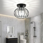Zydtrip Crystals Ceiling Light Fixtures Chandelier Small Semi